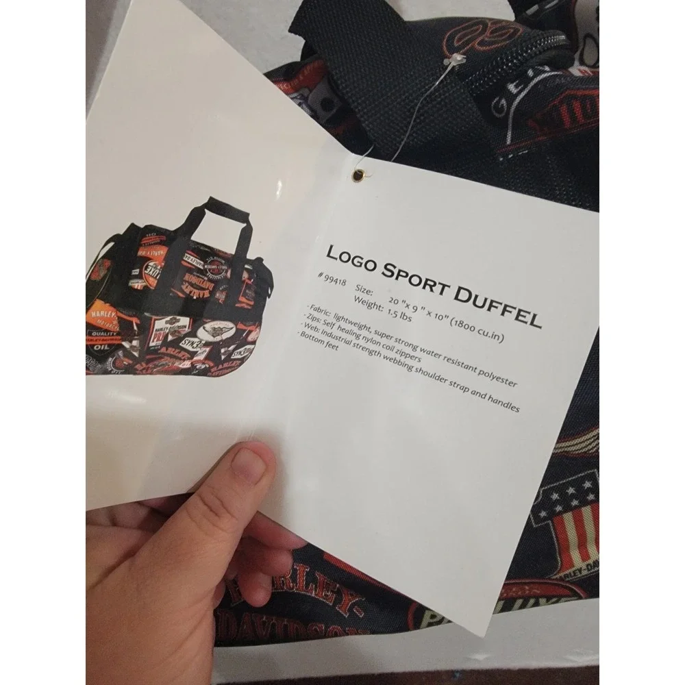 Harley Davidson‎ Logo Sport Duffel Bag 20